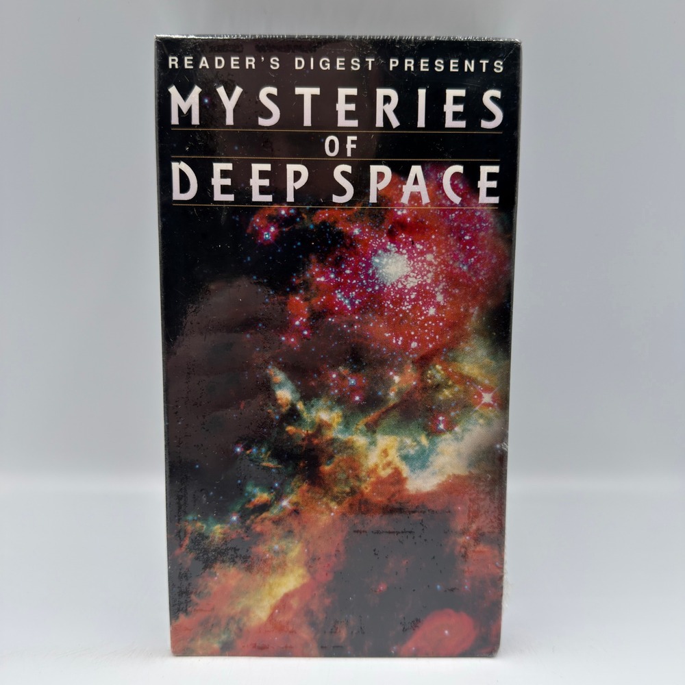Reader's Digest Mysteries of Deep Space VHS 1998 New Sealed Science Documentary